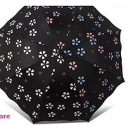Magic folding umbrella, 3D color changing changing, 3D, anti-UV - 6. Pink Pink
