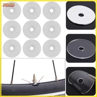 PINGD 20pcs Bicycle French Presta Transparent Gas Air Nozzle Bicycle Accessories Tube Tire Gasket Gl