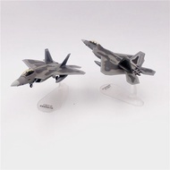Máy Bay Chiến Đấu Tàng Hình F22 Raptor Quân Đội Hoa Kỳ F-22 Mô Hình Máy Bay Quân Sự Tỷ Lệ 1/100 Hợp
