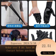 WJ02Food Grade Black Disposable Nitrile Gloves Waterproof Oil-Proof Tattoo Embroidery Hairdressing Laboratory Protection