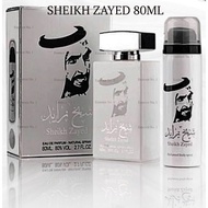 Sheikh Zayed Gold / White Perfume (2 in 1) 80ML EDP By Ard Al Khaleej