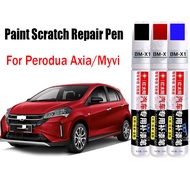 Car Paint Scratch Repair Pen for Perodua Axia/Perodua Myvi White Red Blue Gray Silver Paint Care Acc