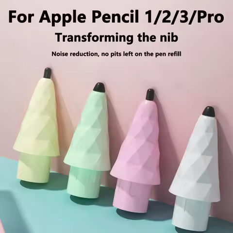 Pencil Nib for Apple Pencil 1/2/3th Apple Pencil Pro 2B HB Soft Silent Nibs for iPad Pro Pencil 1/2/