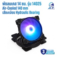 Case Fan 14 Cm. Model 14025 Air-Cooled 140 mm Cooling Silent Hydraulic Bearing