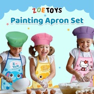 Zoetoys Painting Apron Set | Kids Painting Kit | Painting Tools Sponge Painting Apron