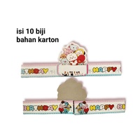 Happy birthday circle hat character bt21 bt 21