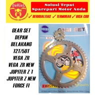GEAR GIR PRESS VEGA ZR VEGA ZR NEW JUPITER Z NEW JUPITER Z1 50T GEAR SET 50T/12T