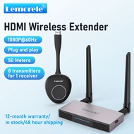 Lemorele G50R20 เครื่องส่งและรับสัญญาณไร้สาย HDMI ตัวขยาย hdmi ไร้สาย 4K HD 1080P เหมาะสำหรับ für Ne