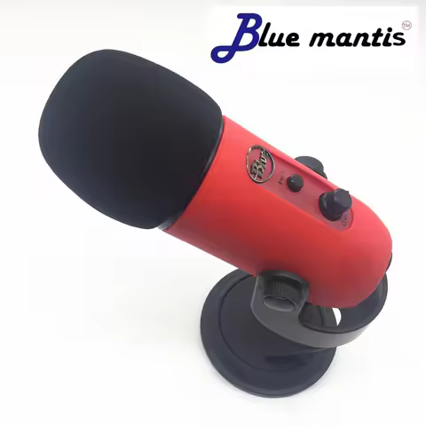Blue Mantis Dead Cat Foam Microphone Windscreen For Blue Yeti Or Pro Condenser Microphonesr For Wind