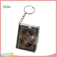 LK Islam Style Mini Quran Book Vintage Keychain Holder Ring Pendant Decor