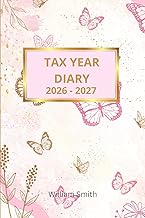 Tax Year Diary 2026-2027: Beautiful Butterflies | Small Business | Self Employed | Income And Expens