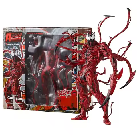 Spider Man Yamaguchi style Mobile Venom Massacre 17cm Model Ornament Statue Handicrafts Wholesale