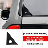 For 24-26 Prado LC250 Rear Window Trim Triangle Decoration