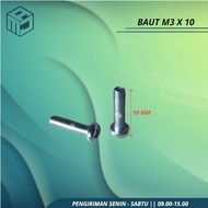 Baut M3X10 Sparepart Senso Mesin Chainsaw Potong Kayu 070