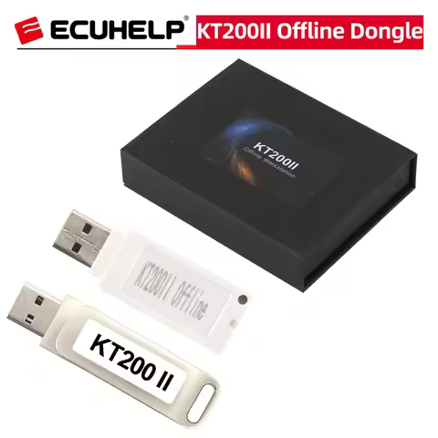 ECUHELP KT200II Offline Dongle, Support KT200II Full Version ECU Programmer OBD2 for Car Truck Motor