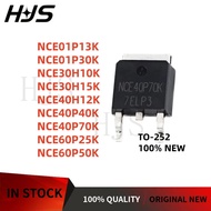 10pcs/lot TO-252 NCE01P30K NCE60P25K NCE40P70K NCE30H10K NCE40P40K NCE60P50K NCE40H12K NCE30H15K NCE