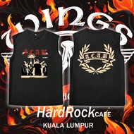 COD kAOS Baju Vest Wings Double Trouble Album Rock Band Graphic Printed Tee Adult Cotton Wings Rock 