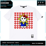 HASSURU “HELLO SUNNY” CROPTEE FIT