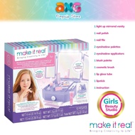 Make It Real Washable Deluxe Light Up Vanity & Cosmetic Set 2532