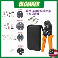 5 Jaw SN-48B Wire Crimping Tool Wire Terminal Connector Crimper SN-02C SN-06WF HS-10011 DR-056N Ferr