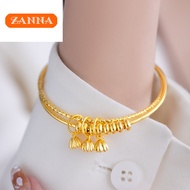 916 original gold double-ring abacus bead lotus pong bracelet for women gift