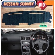 Nissan Sunny B13 Black Car Front Console Mat B13 Carpet