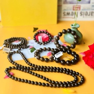 AT-🎇Hengshan County Chenxing Craft Enterprise East Tiger Agarwood Buddha Beads Bracelet Indonesia Agarwood Women's Beads