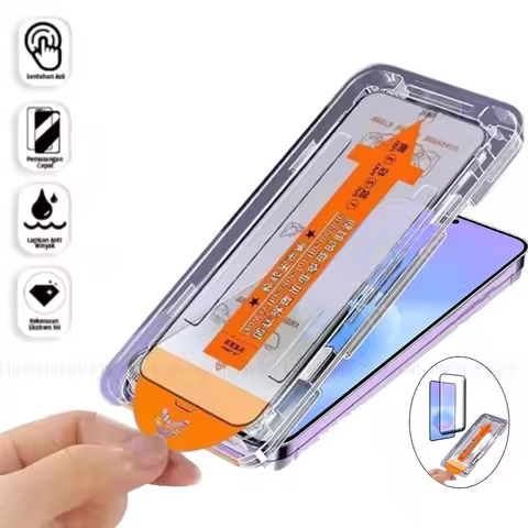 4/3/2/1Pcs For Samsung A57 Glass Samsung Galaxy A57 Tempered Glass Protective Dust Free Full Cover S