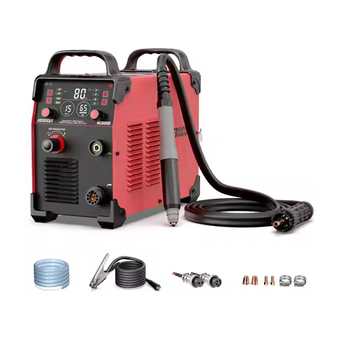 CNC Plasma Cutter HC8000 Non-HF Pilot Arc 80A 220V/380V Plasma Cutting Machine With XTP85/PTM80 Torc