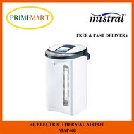MISTRAL MAP408 4L ELECTRIC THERMAL AIRPOT - 1 YEAR MISTRAL WARRANTY + FAST DELIVERY