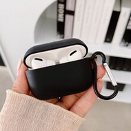 Black Apple Earbud Protective Case, Includes 1 Earbud Hook, Compatible With Earbud Case, Headphones,