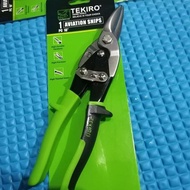 PROMO Tekiro Gunting Seng / Gunting Baja Ringan Lurus / Gunting Baja