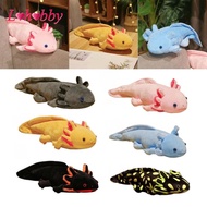 Lohobby 17.72 Inch Axolotl Plush Toy Companion Toy Soft Stuffed Axolotl Pillow Axolotl