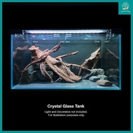 (READY STOCKS) [Crystal] 3FT(90cm) to 4FT(120cm) Crystal Clear Glass Aquarium Fish Tank with Mat (10