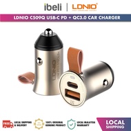 LDNIO C509Q USB-C PD+QC3.0 Fast Charge Car Charger