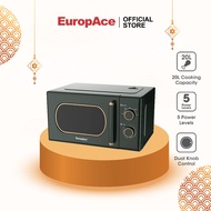 EuropAce 20L Retro Green Microwave (EMW 5201B)