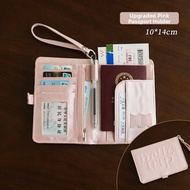 Portable Travel Passport Storage Bag Boarding Pass Document Protection Cover Convenient Carry-On Mon
