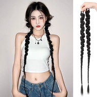 Wig Braids Twisted Long Braids Hot Girl Boxing Braids Tie Style Twisted Braids Influencer Fake Braid