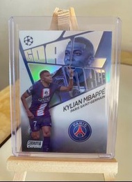 ⚽️ 2022-23 Topps Stamdium Clud Chrome UEFA Kylian Mbappe Goal Force 足球卡