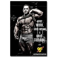 Arnold Schwarzenegger Gym Sports Inspirational Poster Fitness Inspirational Picture Room Wall Decor 