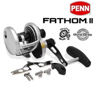 PENN FATHOM II LEVER DRAG 2-SPEED DRUM BOTTOM FISHING REEL