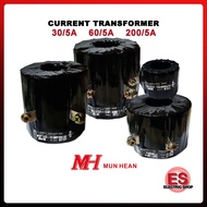 Mun Hean Current Transformer ( CT Coil ), 15VA, 30/5A / 60/5A