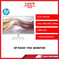 HP 524SF SILVER 23.8' 100HZ FHD IPS