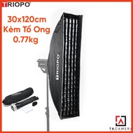 Triopo Quick Operation Softbox 30x120cm - Honeycomb Included