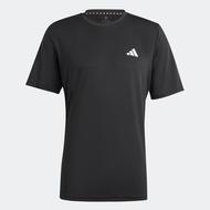 adidas เทรนนิง & Gym & Training เสื้อยืดเทรนนิง Train Essentials Stretch ผู้ชาย สีดำ IC7413