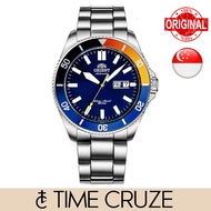 [Time Cruze] Orient Kanno Automatic F6922 Stainless Steel Blue Dial Analog Men Watch RA-AA0913L19B RA-AA0913L