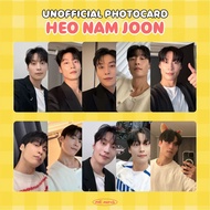 HEO NAM JOON UNOFFICIAL PHOTOCARD/ KOREAN DRAMA ACTOR/ KOREAN AKTOR PHOTOCARD/ KOREAN ACTRIS