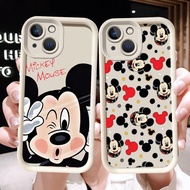 N-6 Mickey Soft Casing for iphone 15 17 16 XR XS X Pro Max