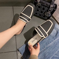 รองเท้าคัชชูเปิดส้น รองเท้ายางพารา  มี 3 สีV01