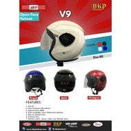 BKP V9 helmet size 60 hight quality topi sirim siap visor
